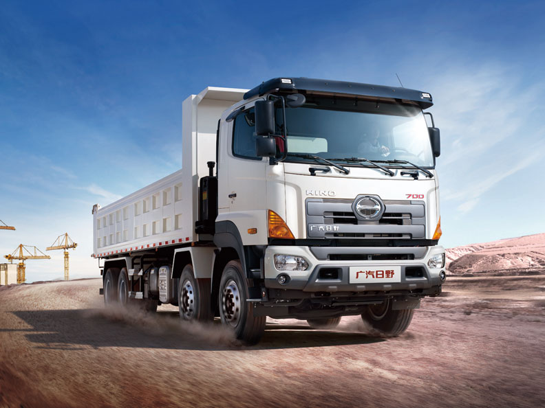 HINO 8x4 dump truck 350HP