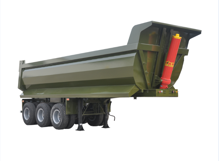 3-axle dump semitrailer